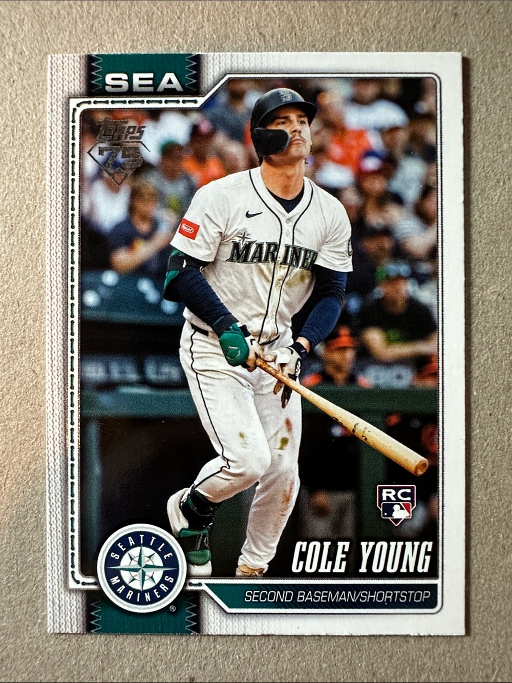 3 Cole Young Rookies + Cal Raleigh/Julio Rodriguez/Naylor Mariners lot of 19 - Picture 4 of 15